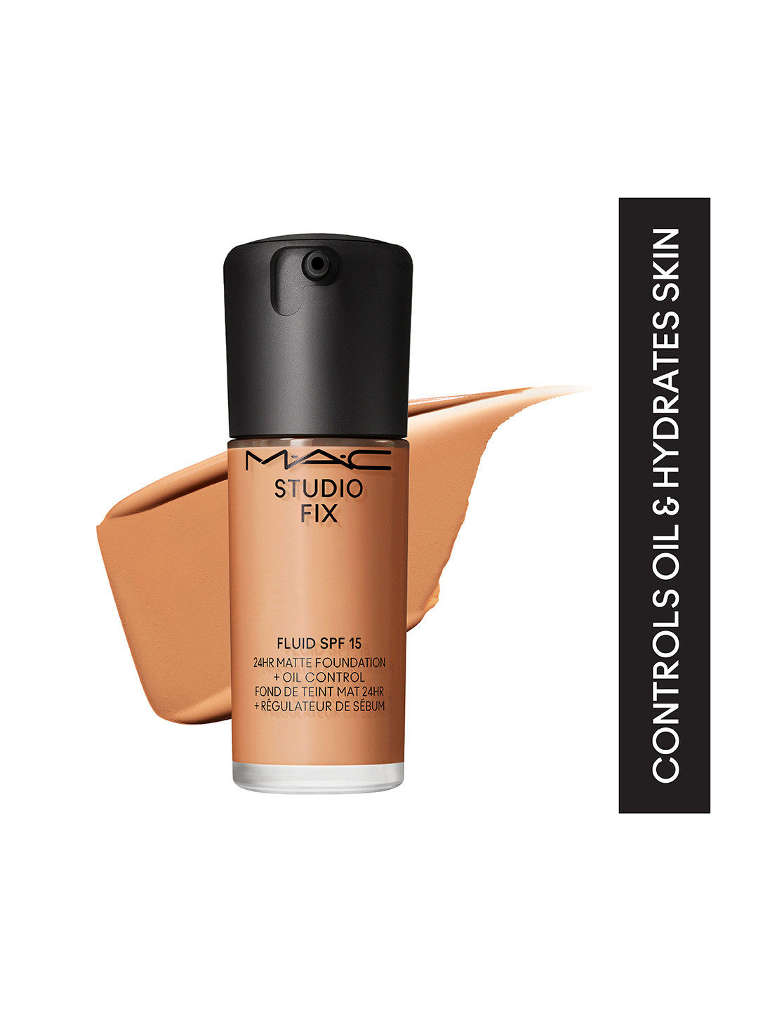 M.A.C Studio Fix Fluid SPF 15 24Hr + Oil Control Matte Foundation 30 ml - Shade NC44.5
