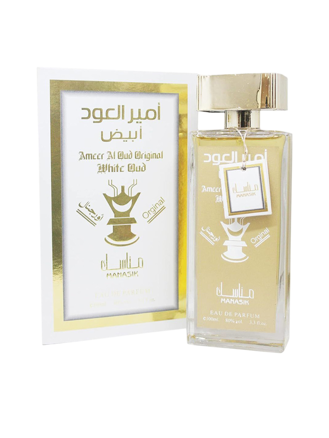 MANASIK Men Ameer Al Oud White Liquid Eau De Perfume - 100ml