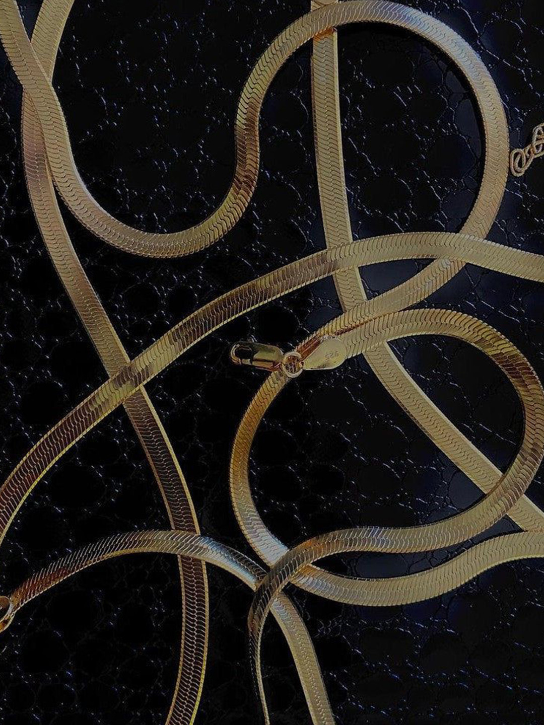 Anushka Jain Jewellery Sterling Silver Gold-Plated Handcrafted Chain