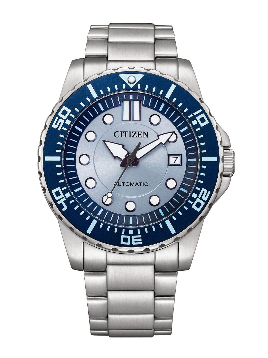 Citizen Mechanical Men Bracelet Style Analogue Chronograph Motion Powered Watch NJ0178-81M