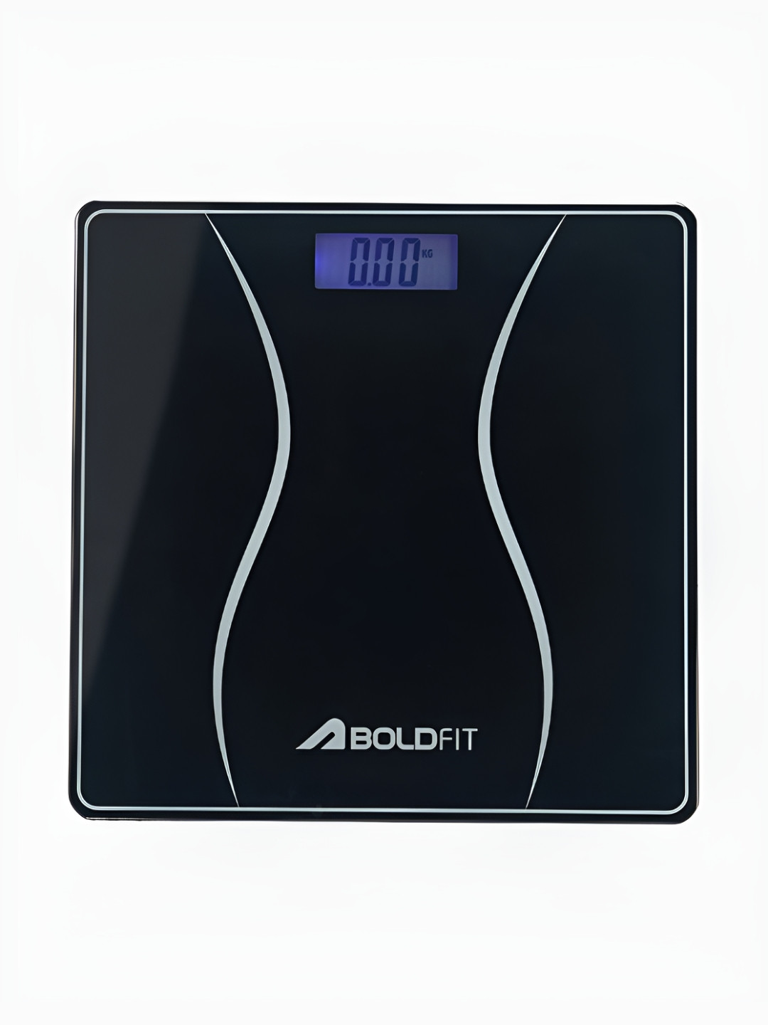 BOLDFIT Black & White Kitchen Weighing Scale