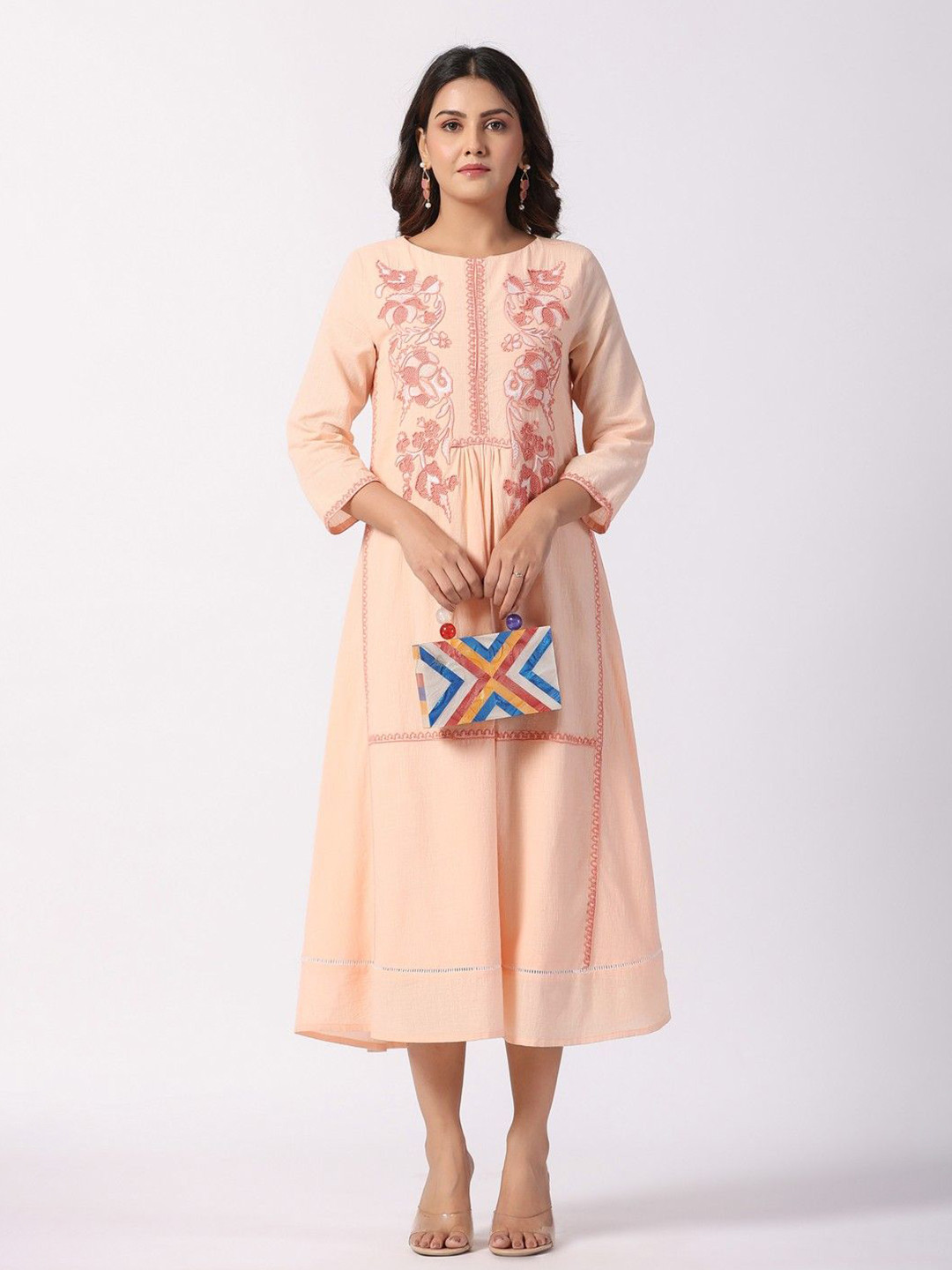 STIL O STITCH Dyed A-Line Maxi Dress