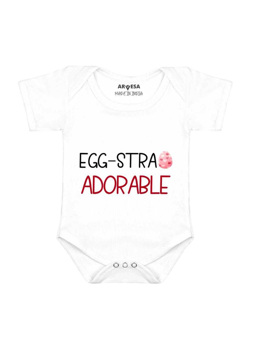 Arvesa Egg-Stra Adorable Printed Baby Romper