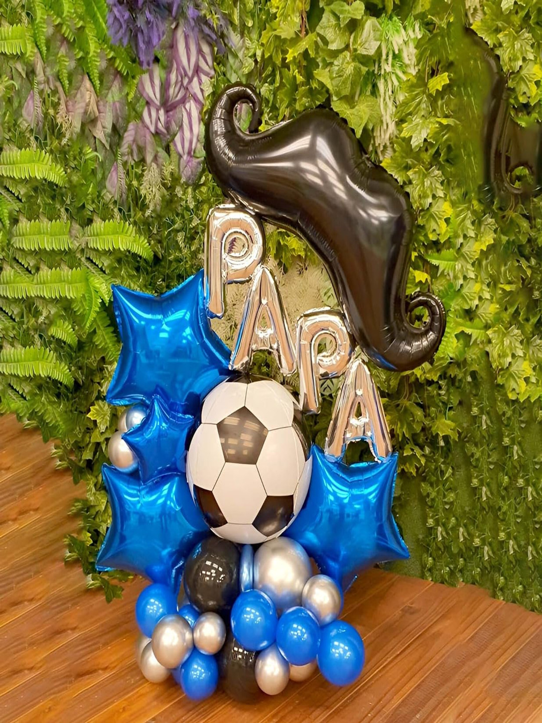 Special You 33Pcs Blue & Black Fathers Day Decor