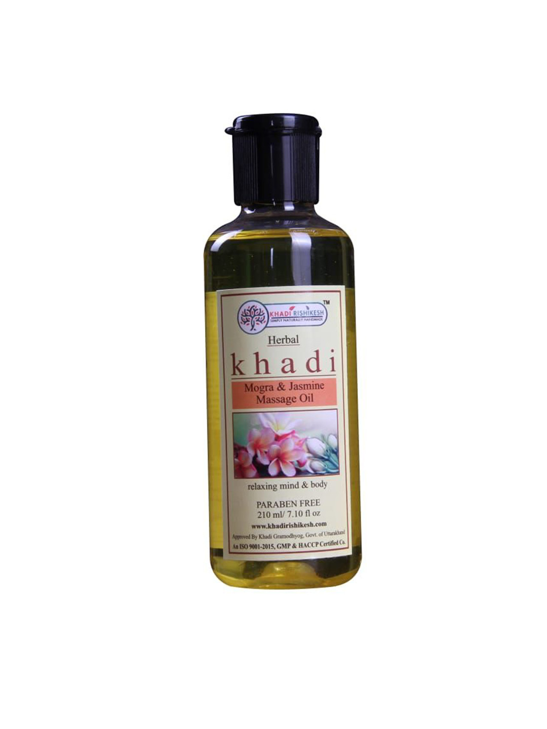 Khadi Rishikesh Mogra Jasmin Relaxing Mind & Body Massage Oil - 210 ml