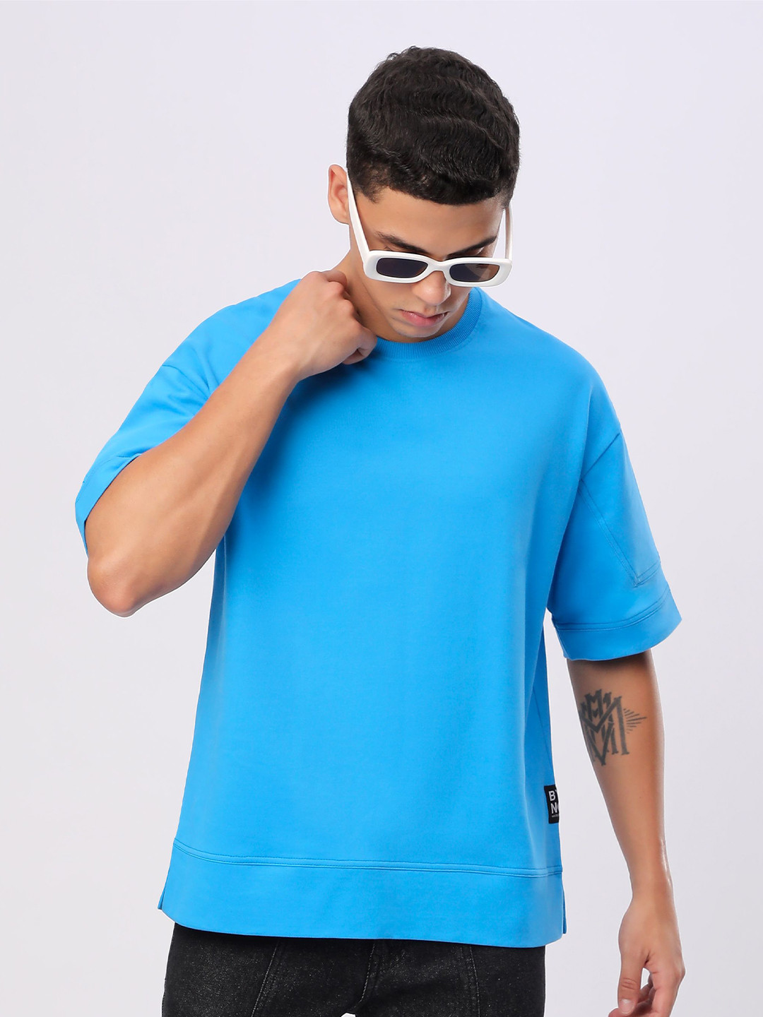 Beyoung Men Applique T-shirt