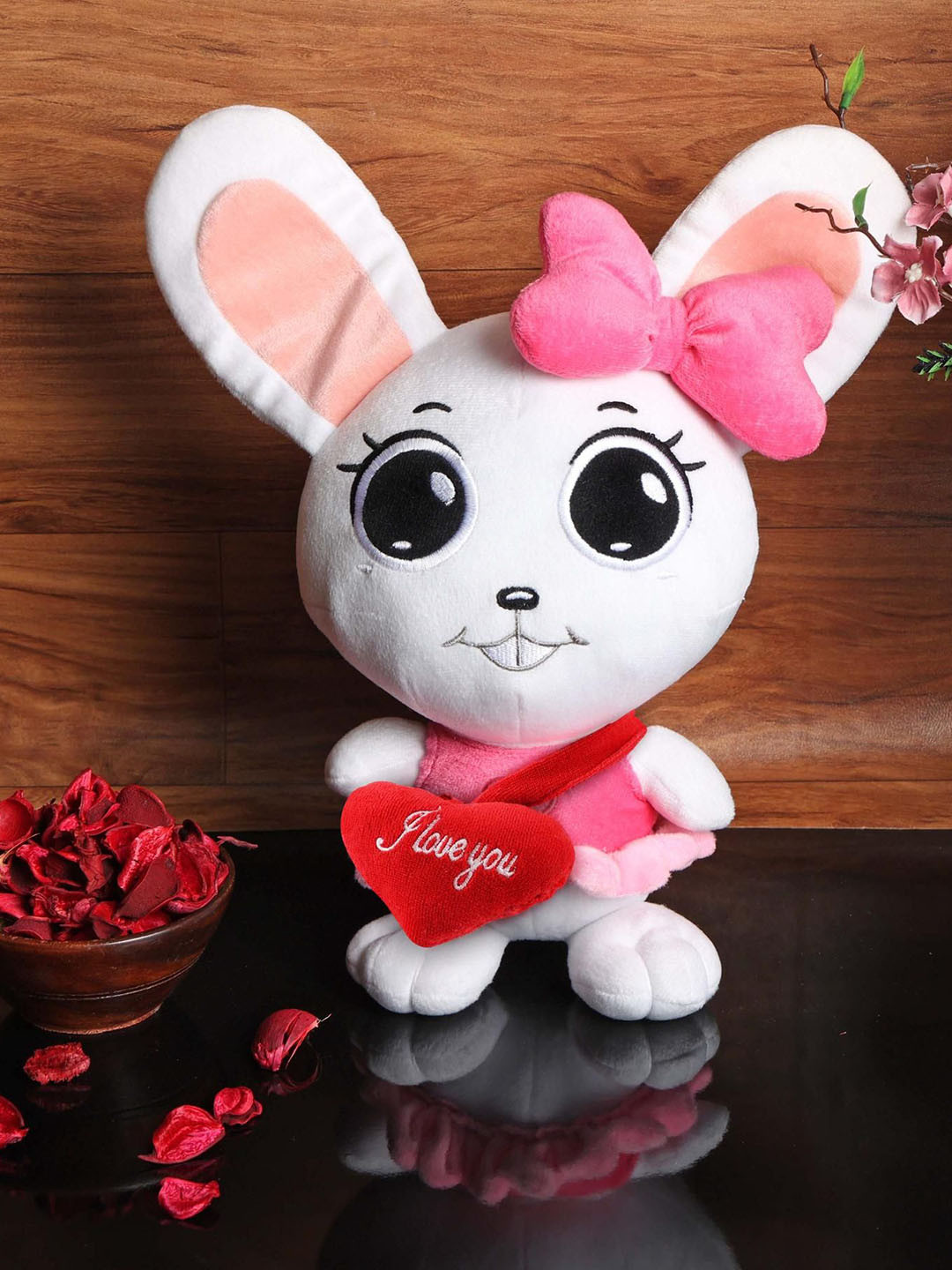 AURBO White Bunny Rabbit Soft Toy