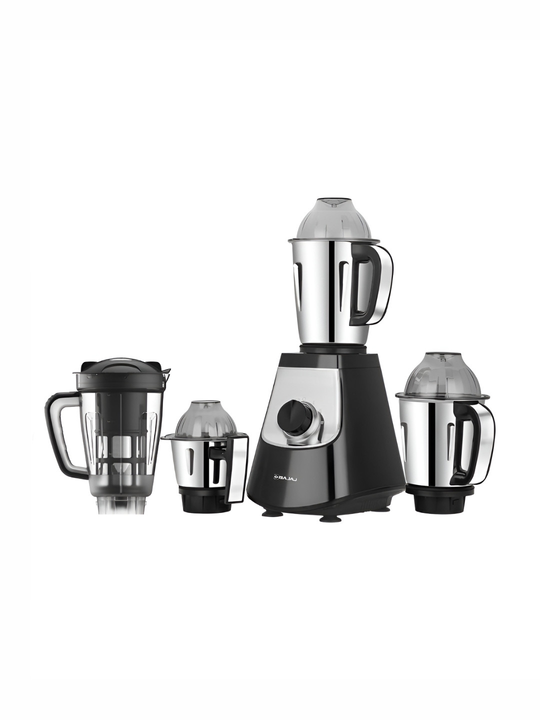 Bajaj Military Series Evoque Black & Grey 1000W 4 Jar Mixer Grinder