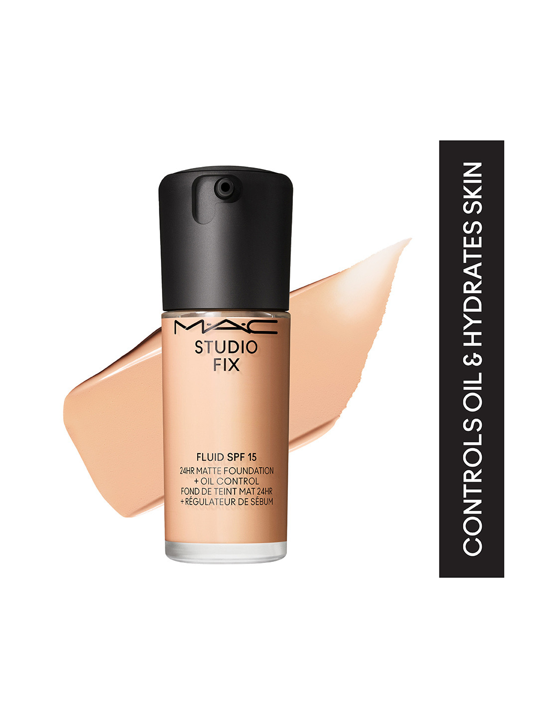 M.A.C Studio Fix Fluid SPF 15 24Hr + Oil Control Matte Foundation 30 ml - Shade NW13