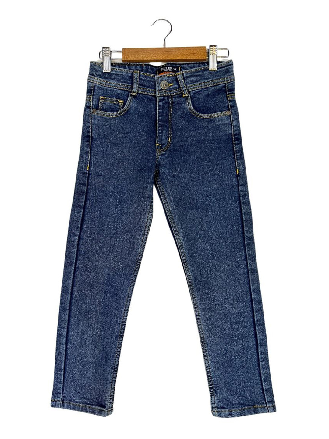 Killer Boys Comfort Regular Fit Mid-Rise Light Fade Stretchable Jeans