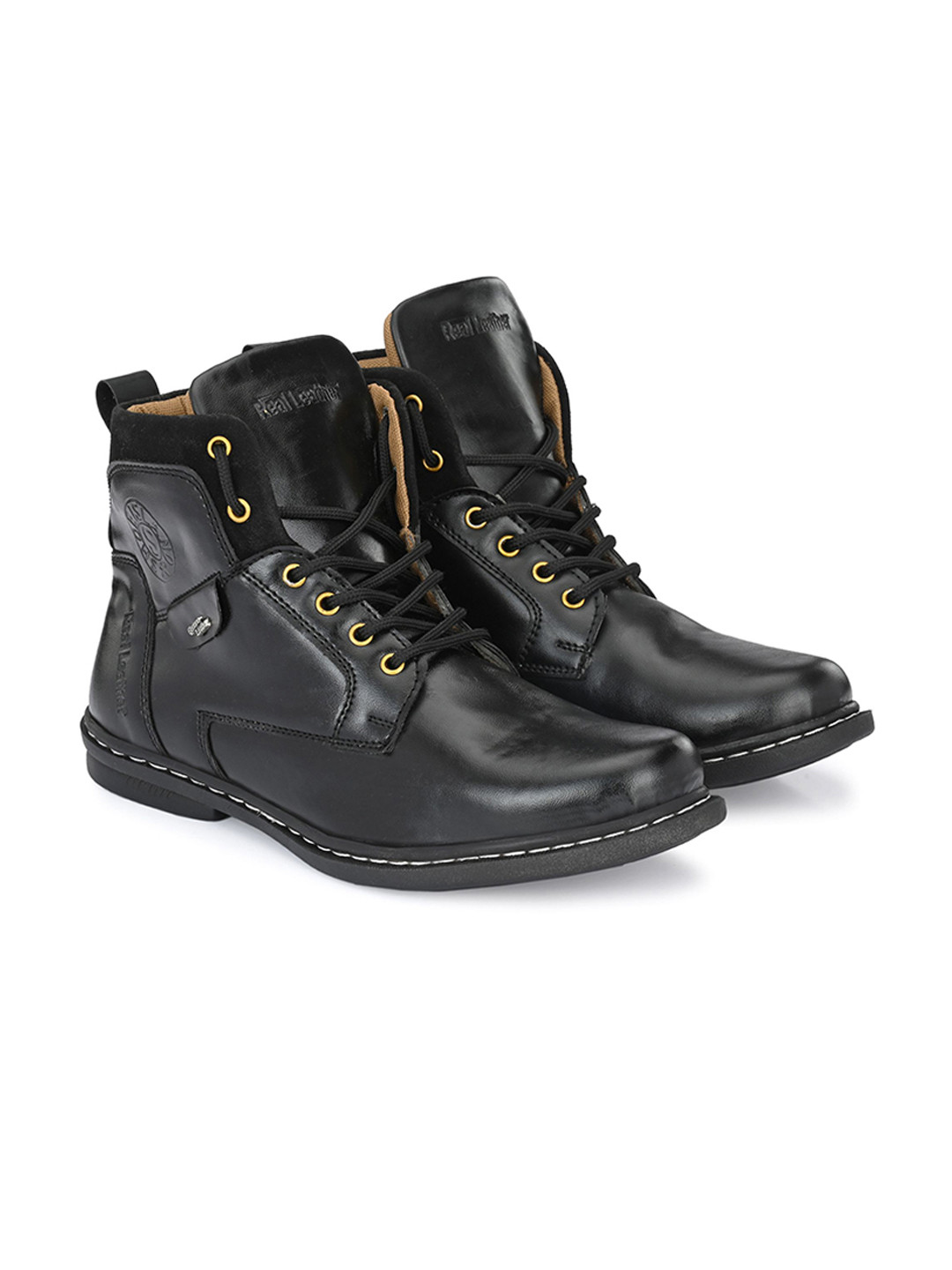 Shoe Island Robust-X Men Lace-Up High Ankle Casual Regular Boots