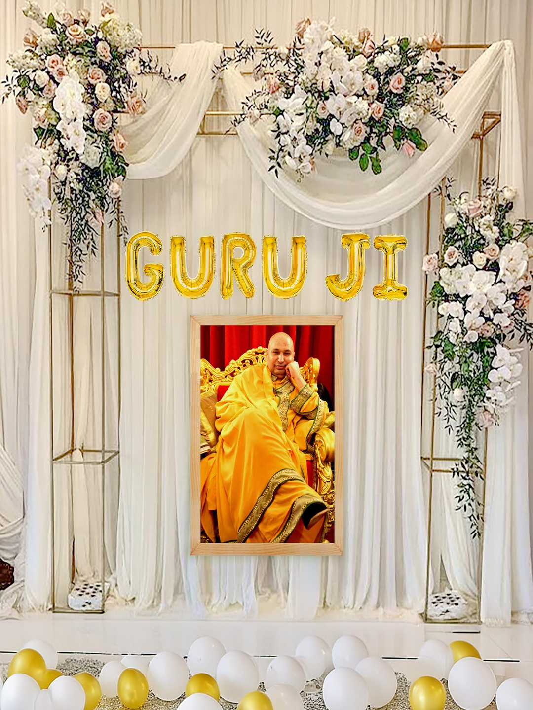 Special You 27-Pcs White & Yellow Festive Decor