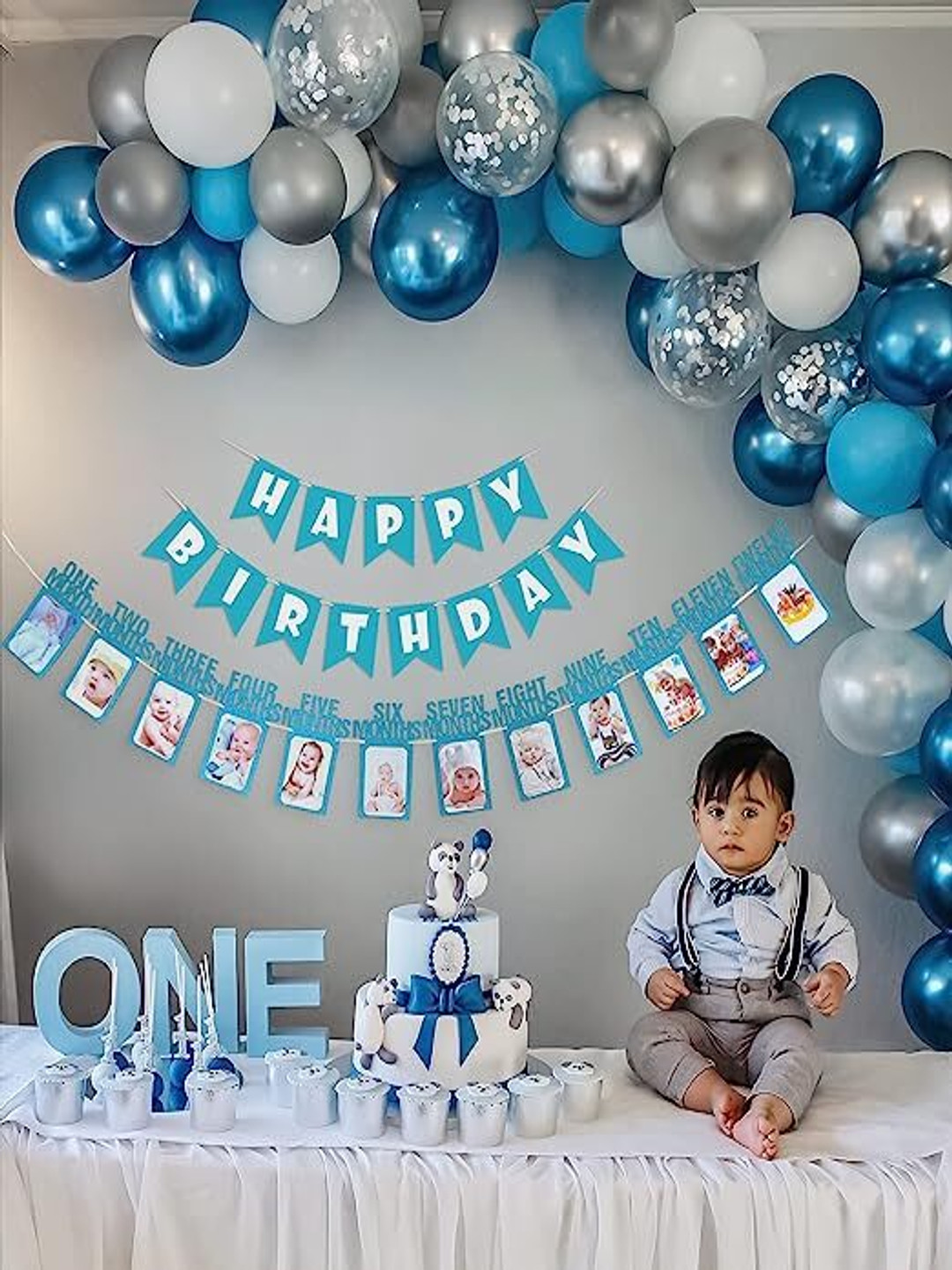 Special You White & Blue Home Decoration Items
