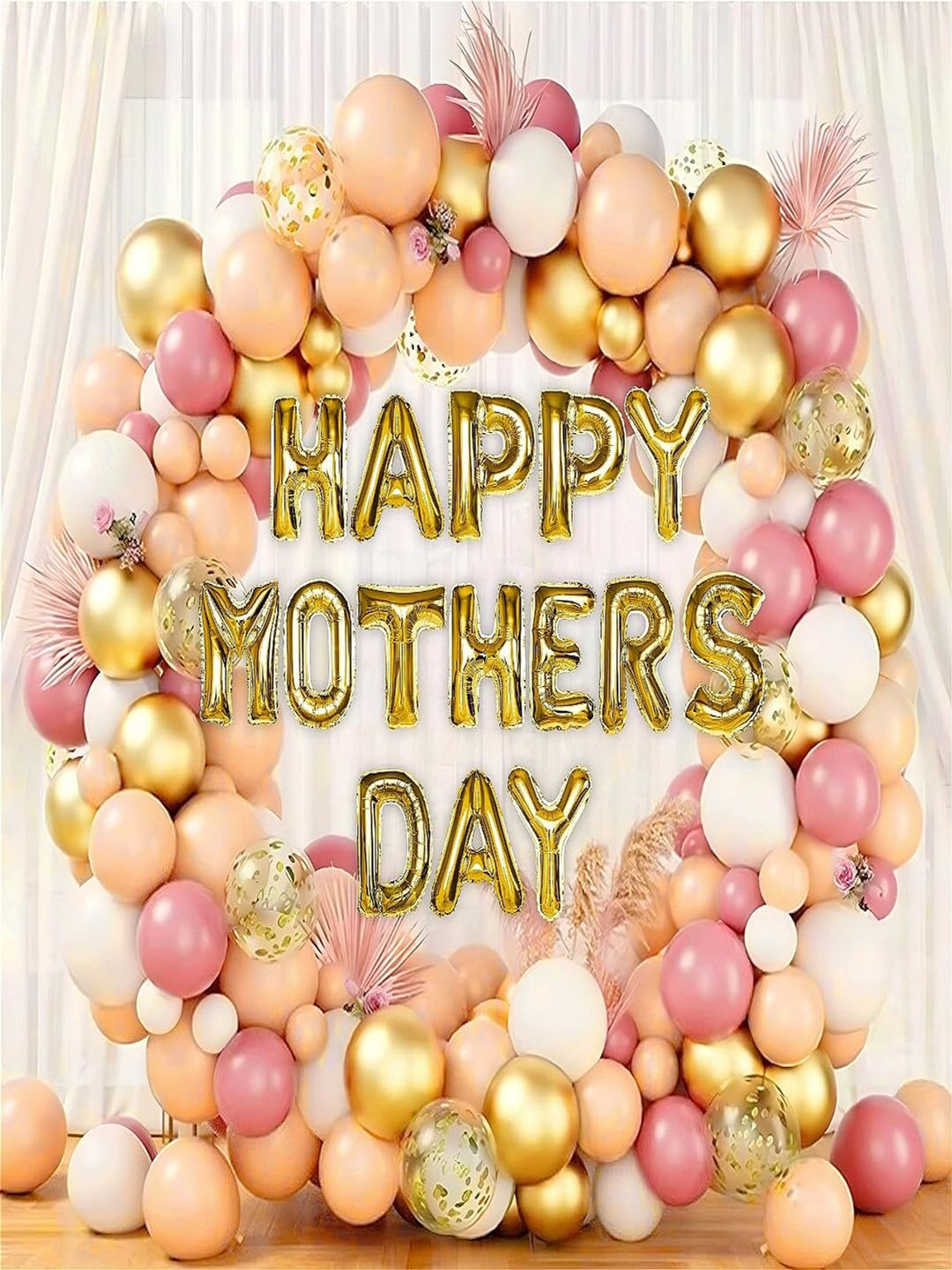 Special You 58-Pcs Pink & White Mothers Day Decor