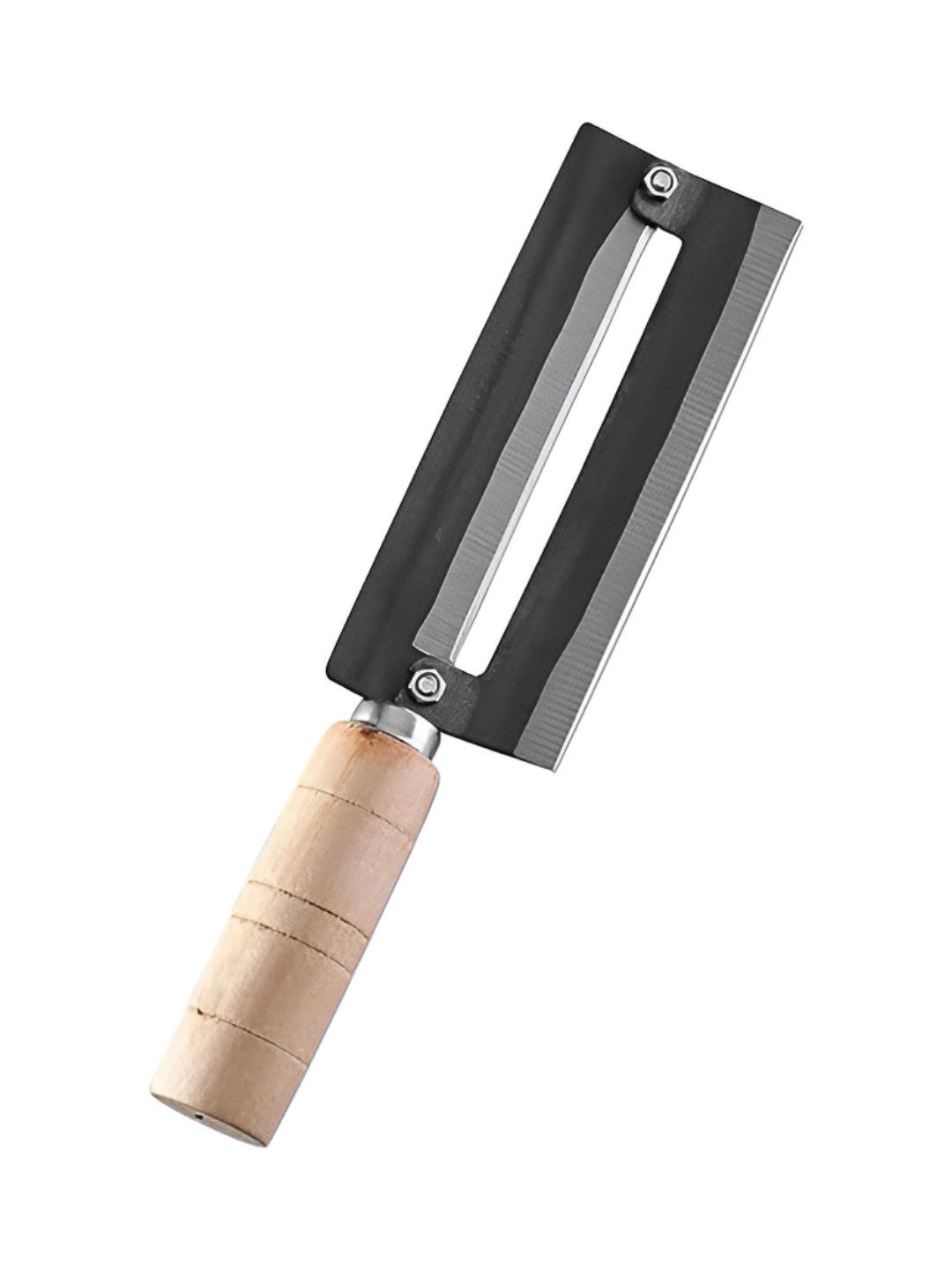 Baskety Black Stainless Steel Sugarcane Peeling Knife Peeler