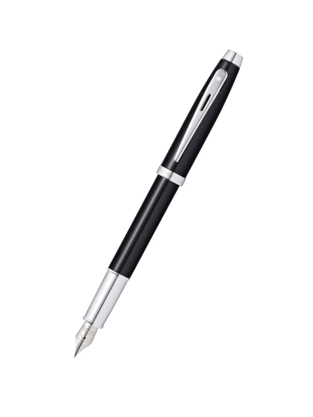 Sheaffer Unisex Chrome Plated Trim E9338 Gift100 Fine Nib Fountain Pen
