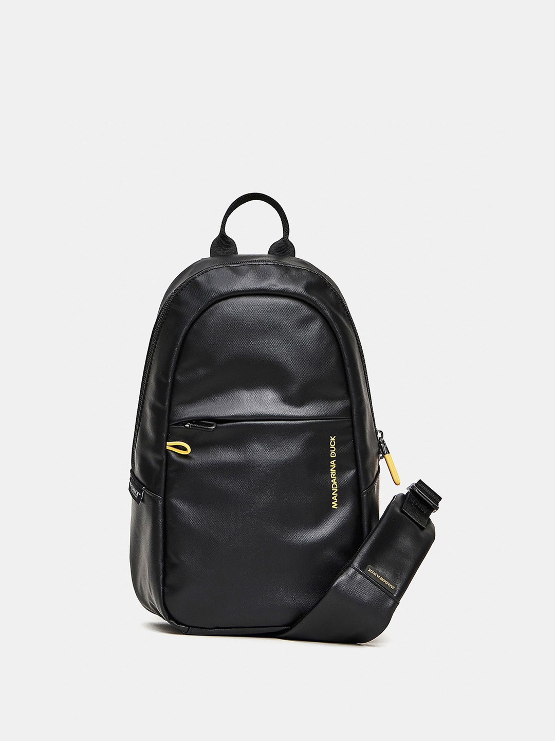 MANDARINA DUCK Half Moon Shoulder Bag with Quilted