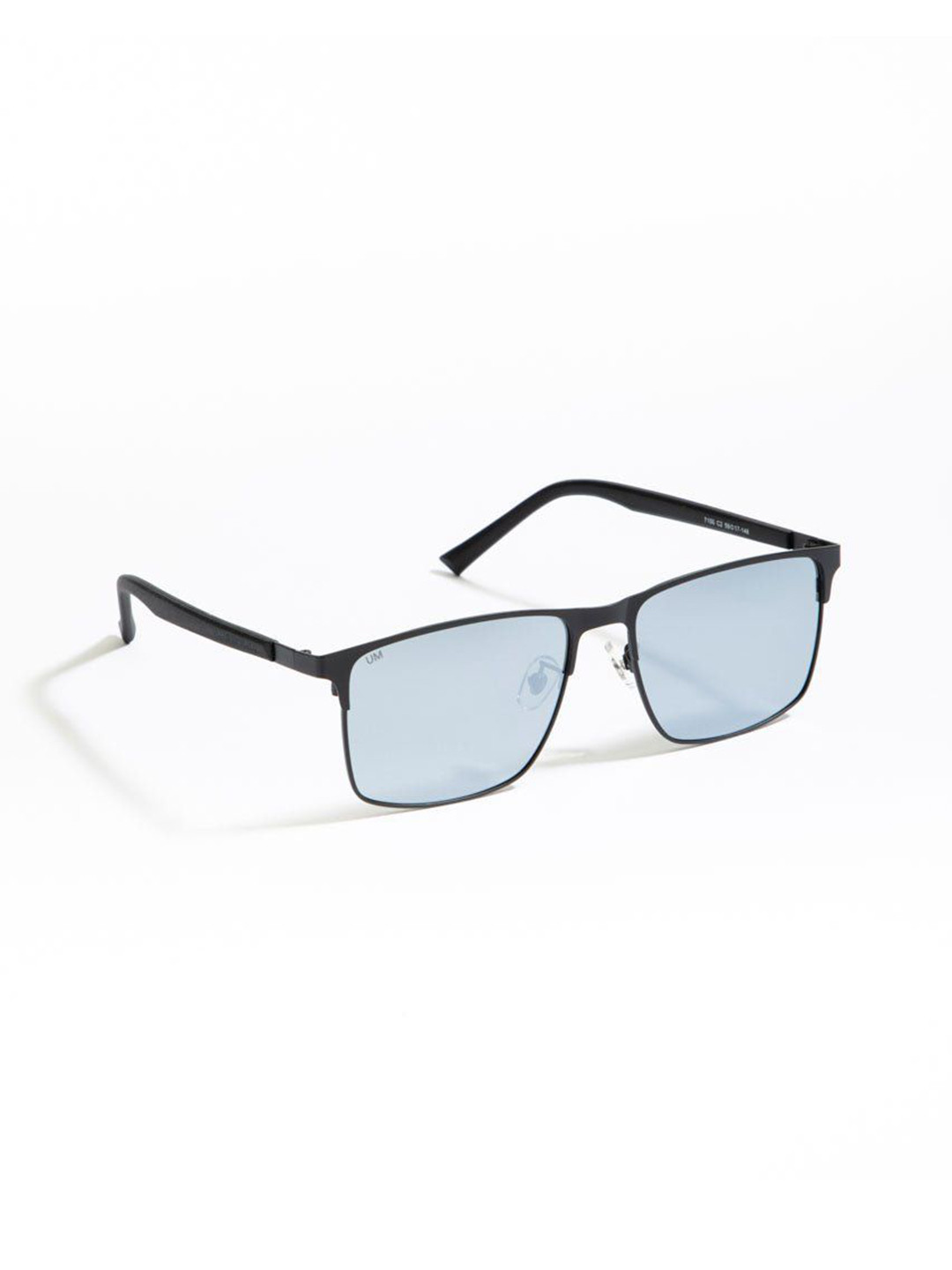 Urban Monkey Frost Unisex Wayfarer Sunglasses with Polarised and UV Protected Lens 7150-C2