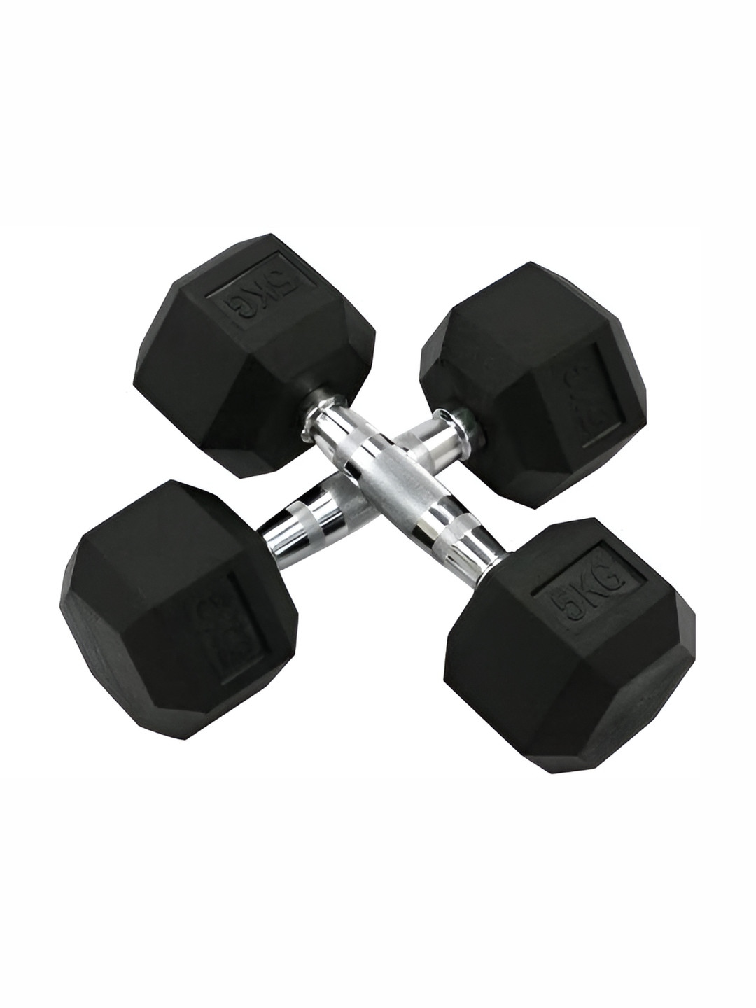 HackerX 2-Pcs Fixed Weight Dumbbell - 5 kg Each