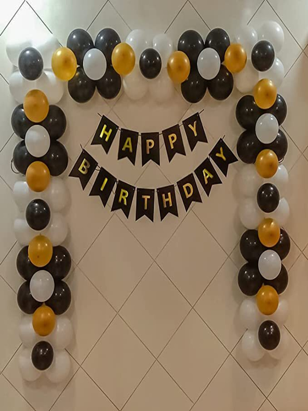 Special You Black 63 Pieces Birthday Decor