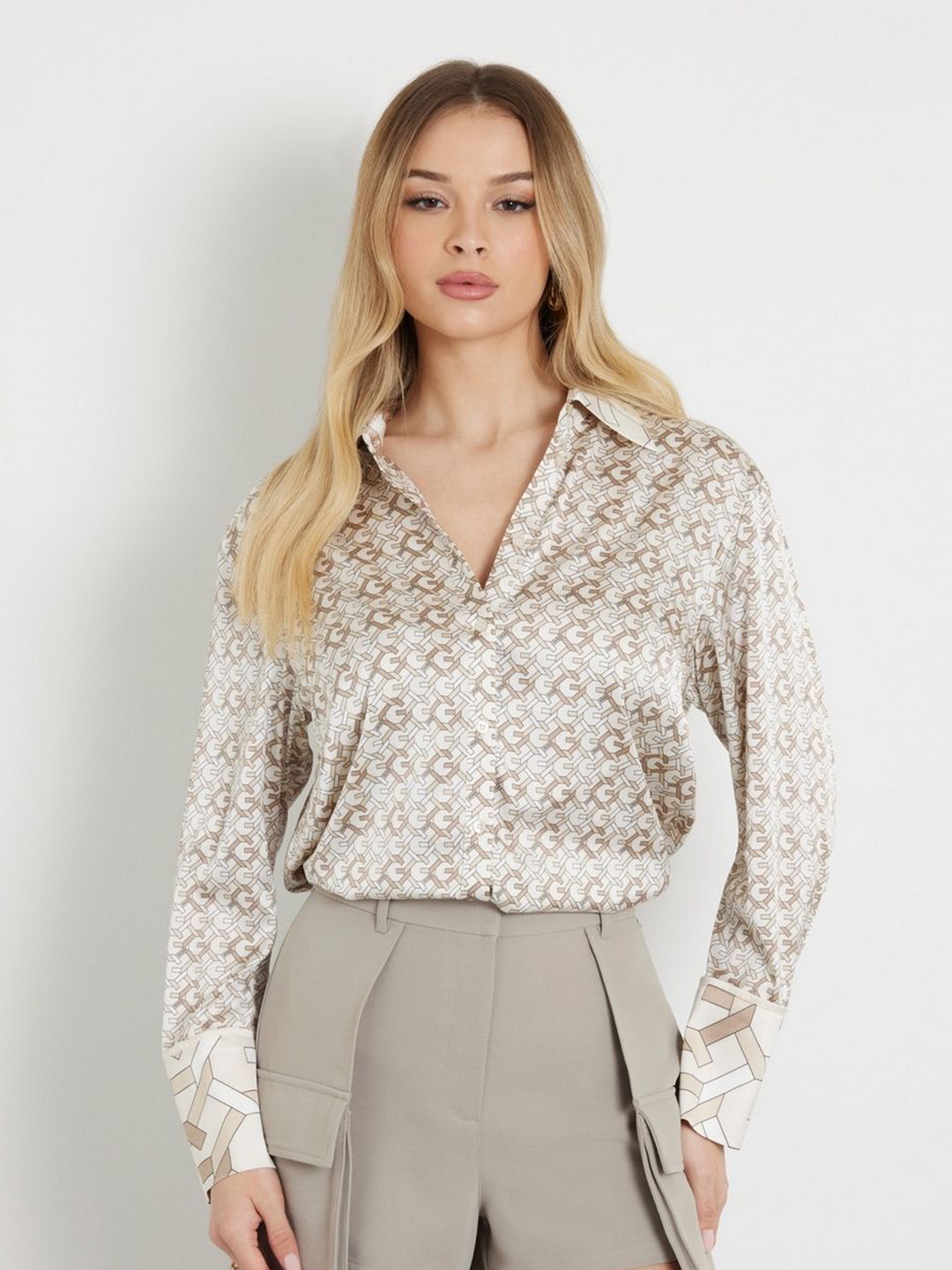 GUESS Print Shirt Style Top