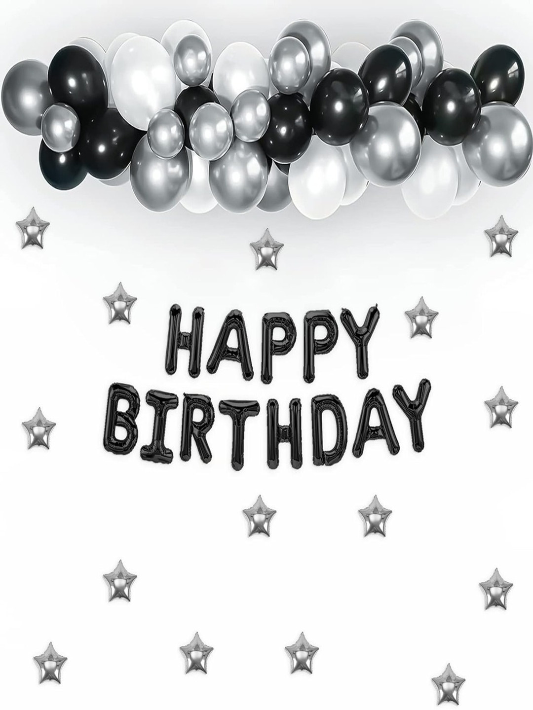 Special You Black & White Happy Birthday Festive Decor