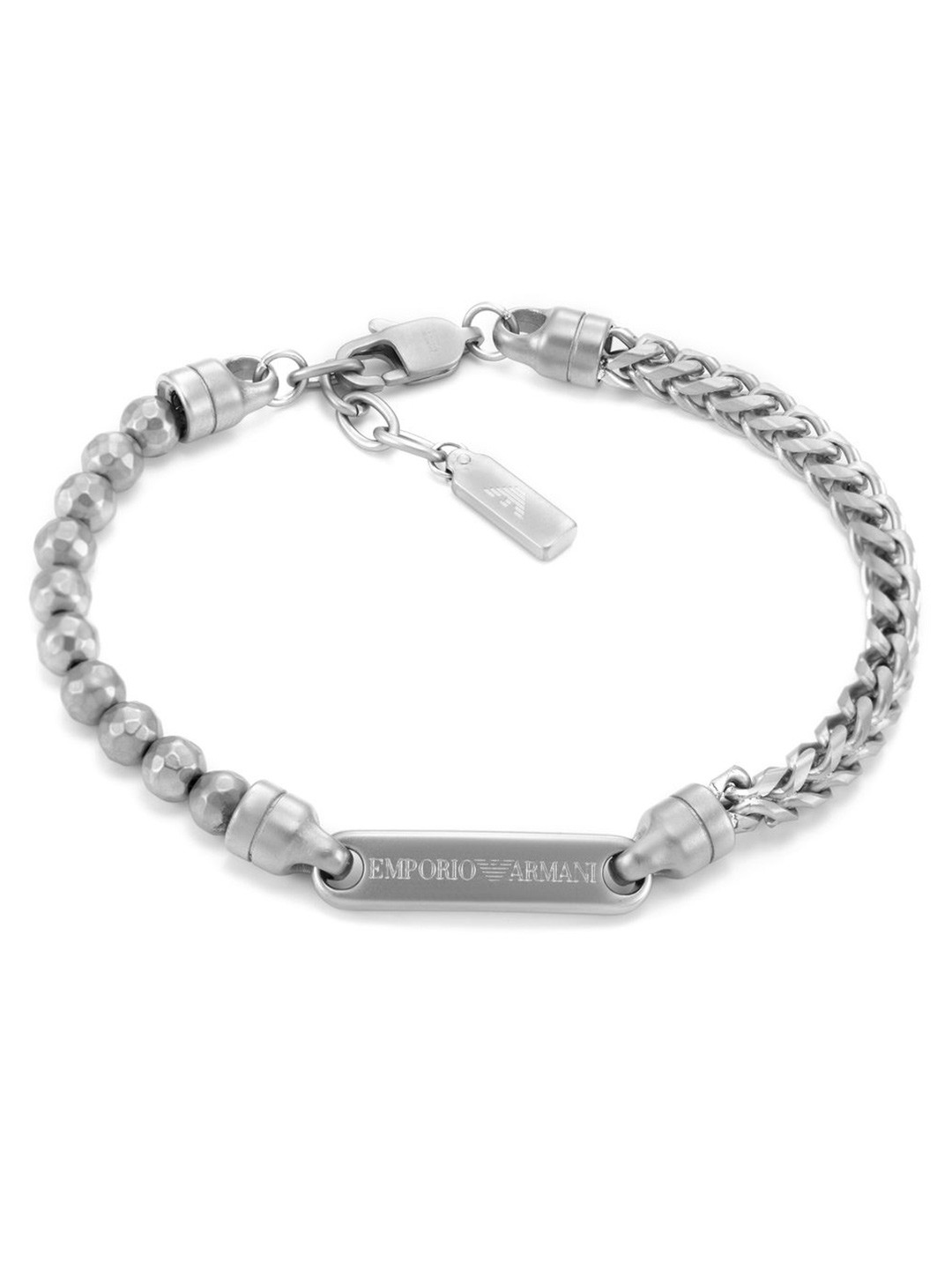 Emporio Armani Men Stainless Steel Link Bracelet