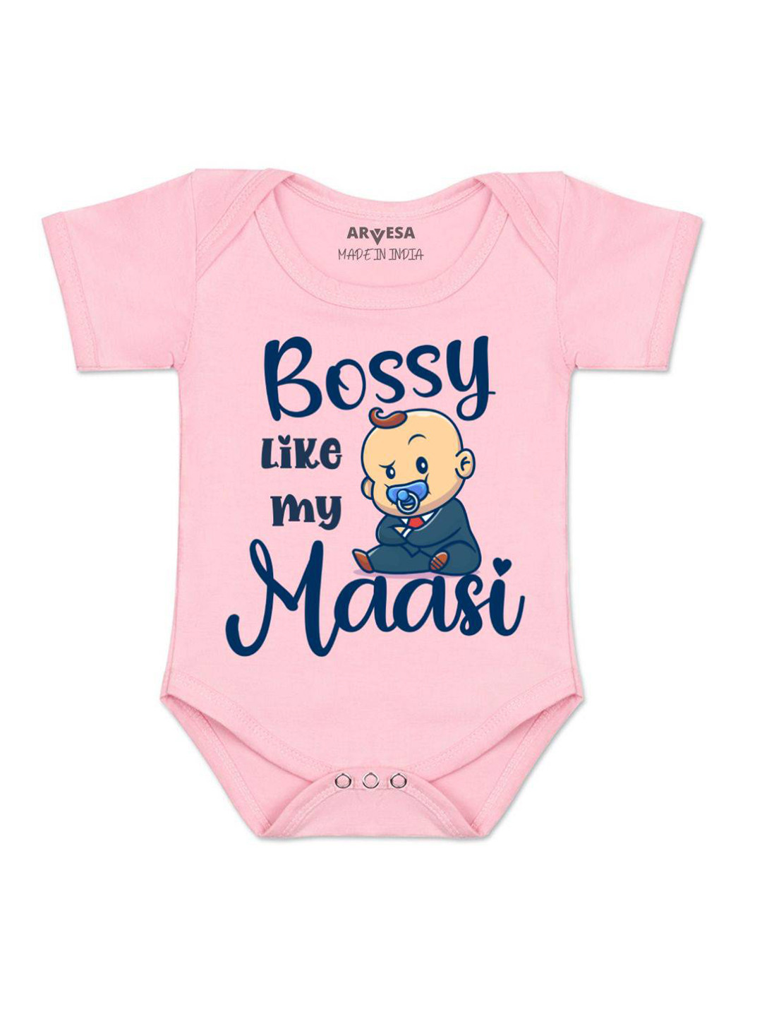 Arvesa Bossy Like My Maasi Printed Bodysuit