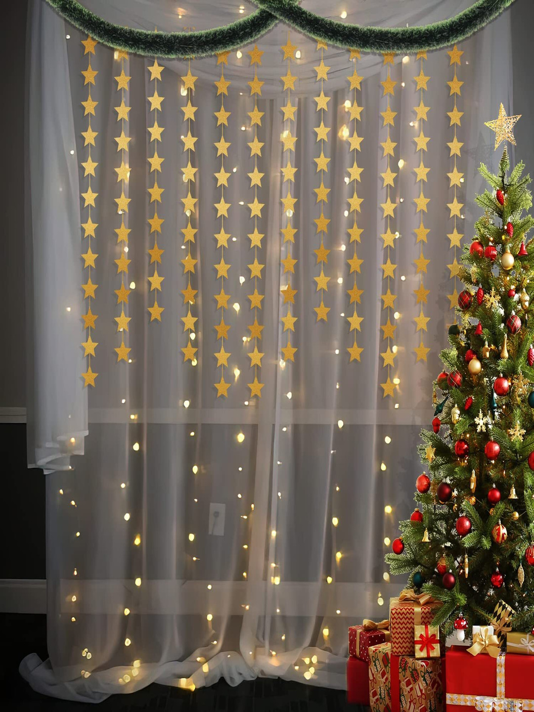 Special You White & Green 10 Pcs Festive Decors