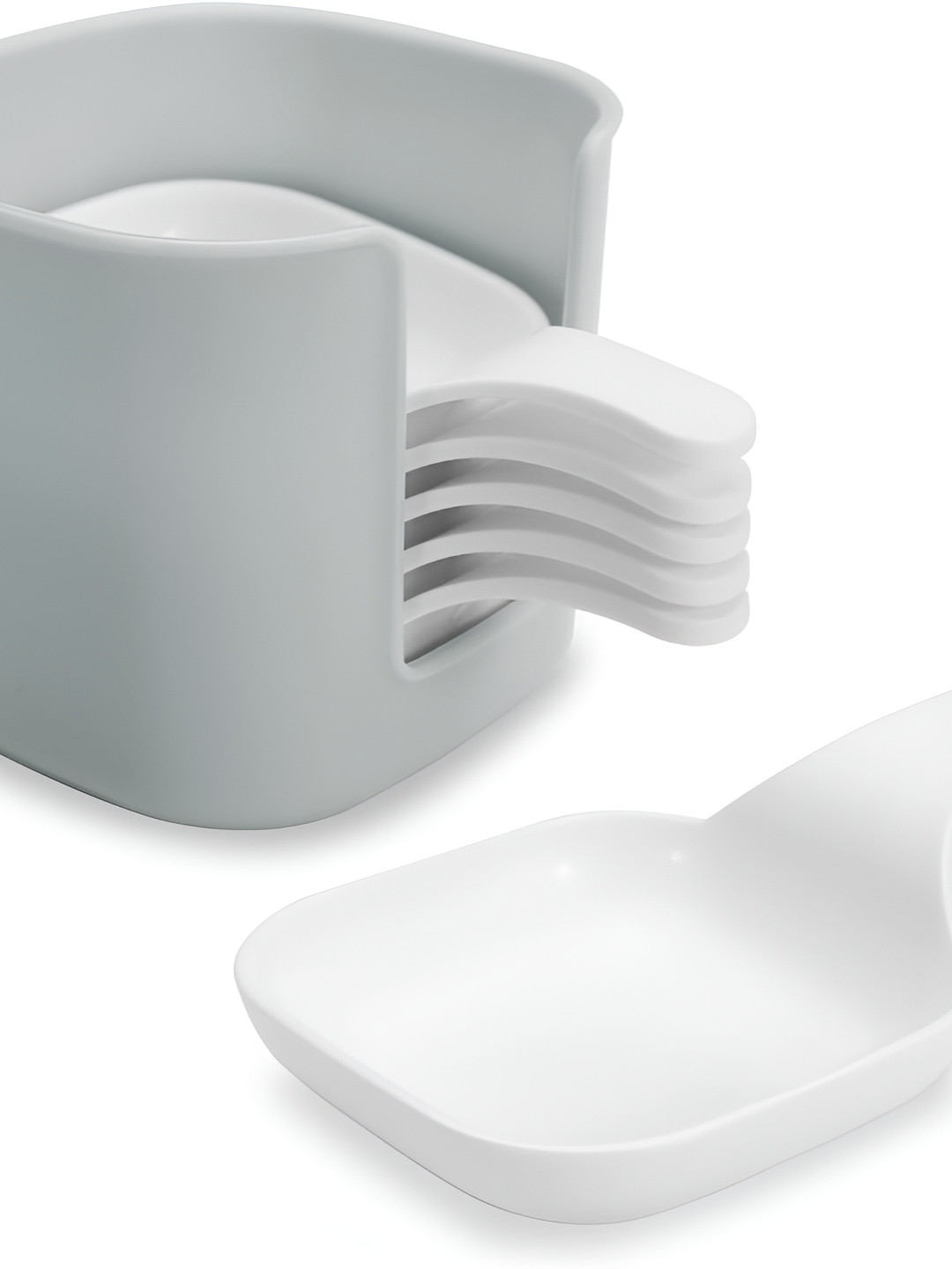 Baskety White 6 Dip Bowl Set