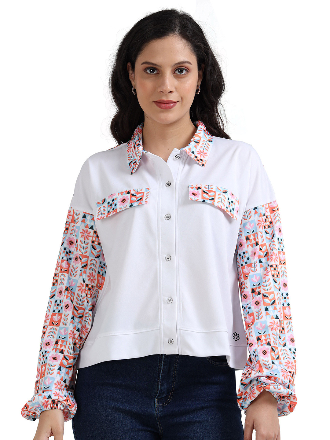 ECOLINE Clothing Women Standard Opaque Printed Casual Shirt