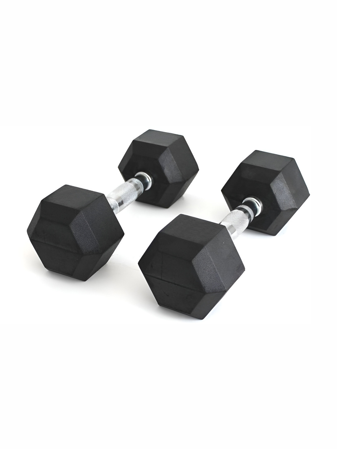 HackerX 2-Pcs Steel Dumbbells - 15 kg Each
