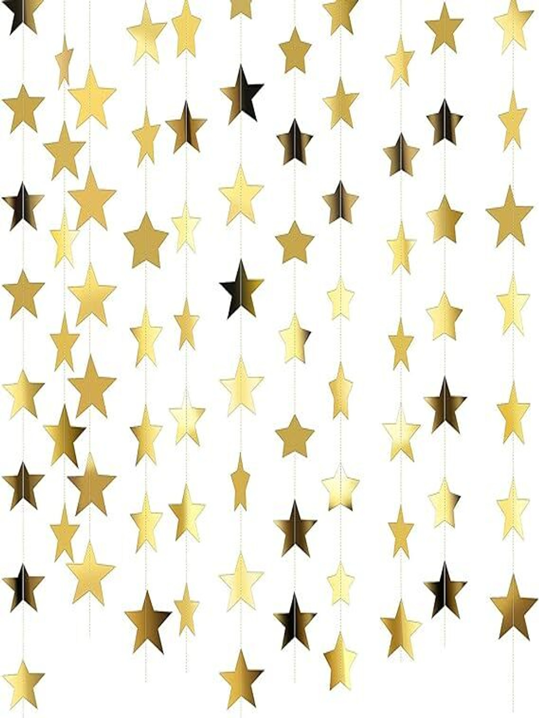 Special You Yellow 3 Pieces Stars Decoration Items