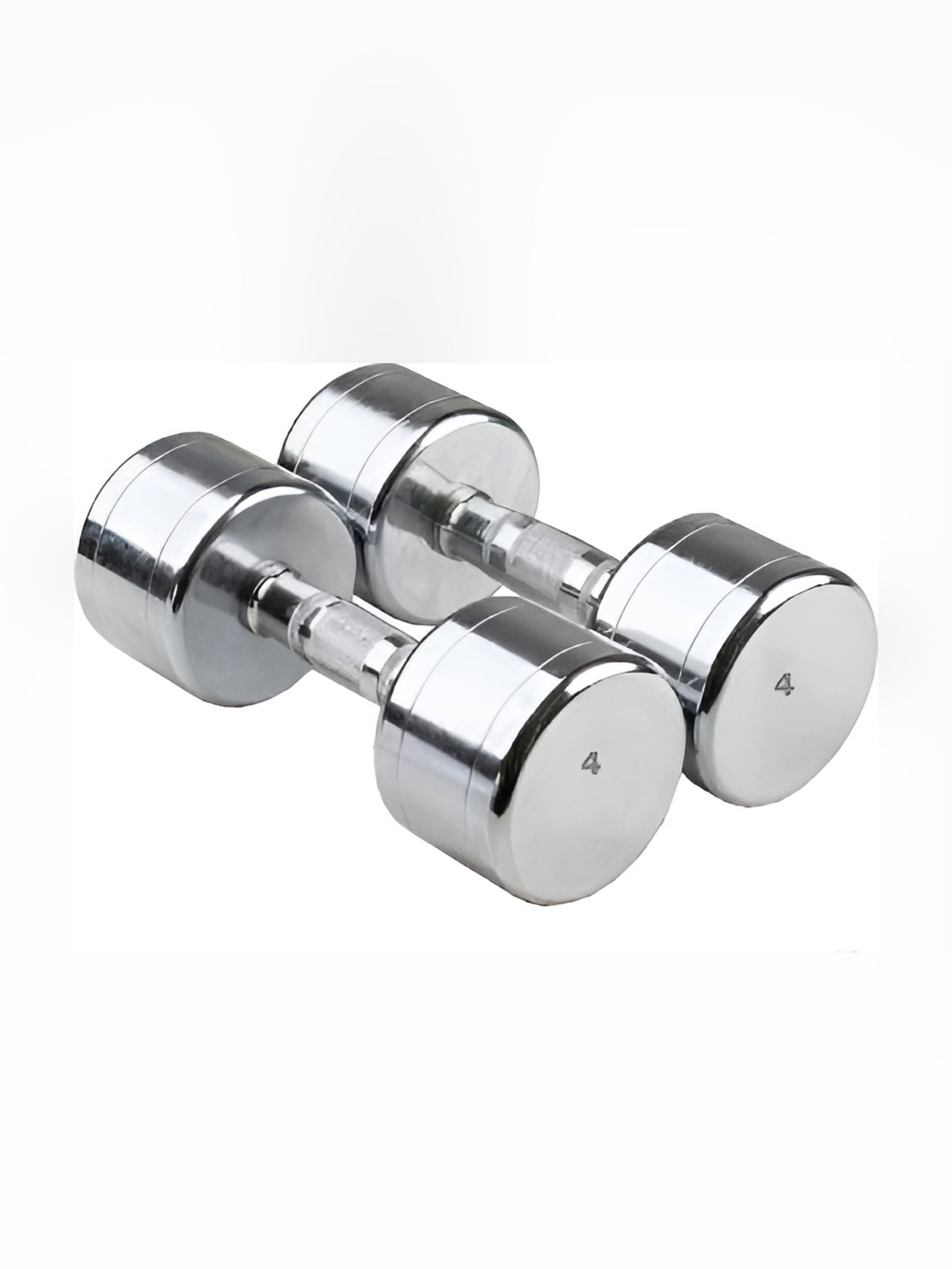 HackerX 2-Pcs Steel Fixed Weight Dumbbells - 4 kg Each