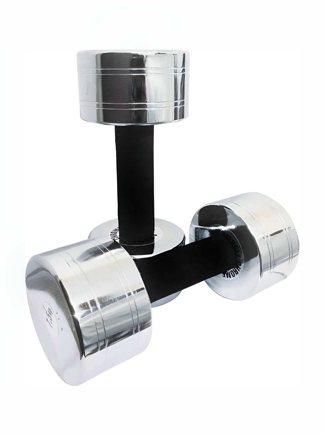 HackerX 2-Pcs Steel Dumbbells - 4 kg Each