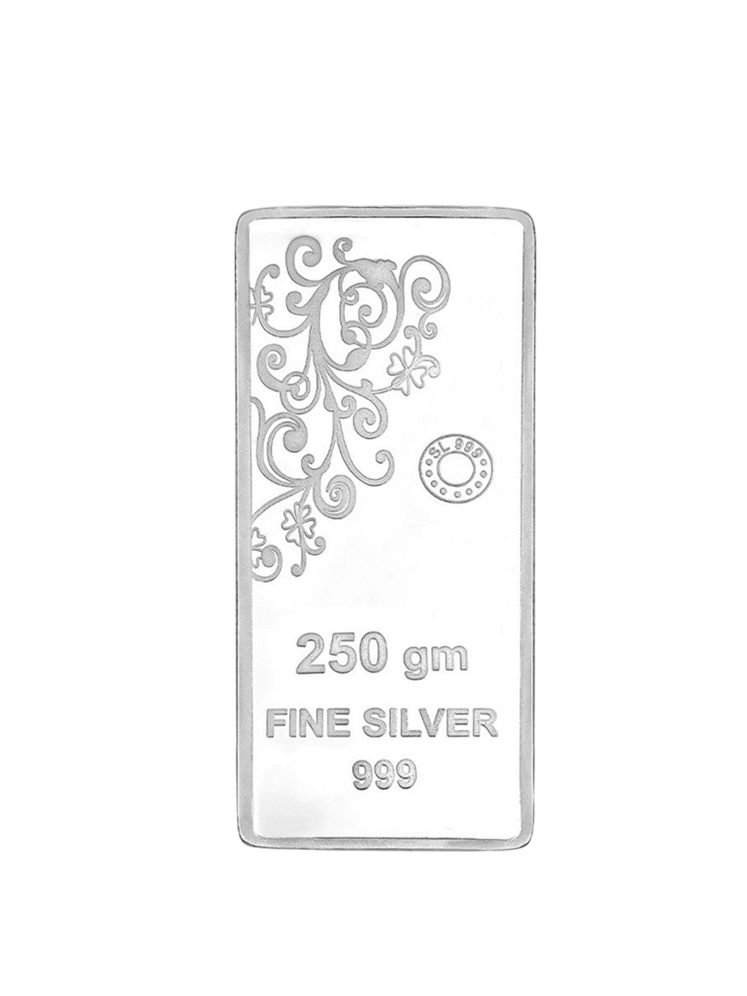 Kalyan Jewellers 999 Pure Banyan Tree Silver Bar- 250 gm