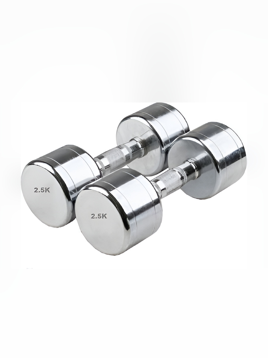HackerX 2-Pcs Steel Dumbbells - 2.5 kg Each