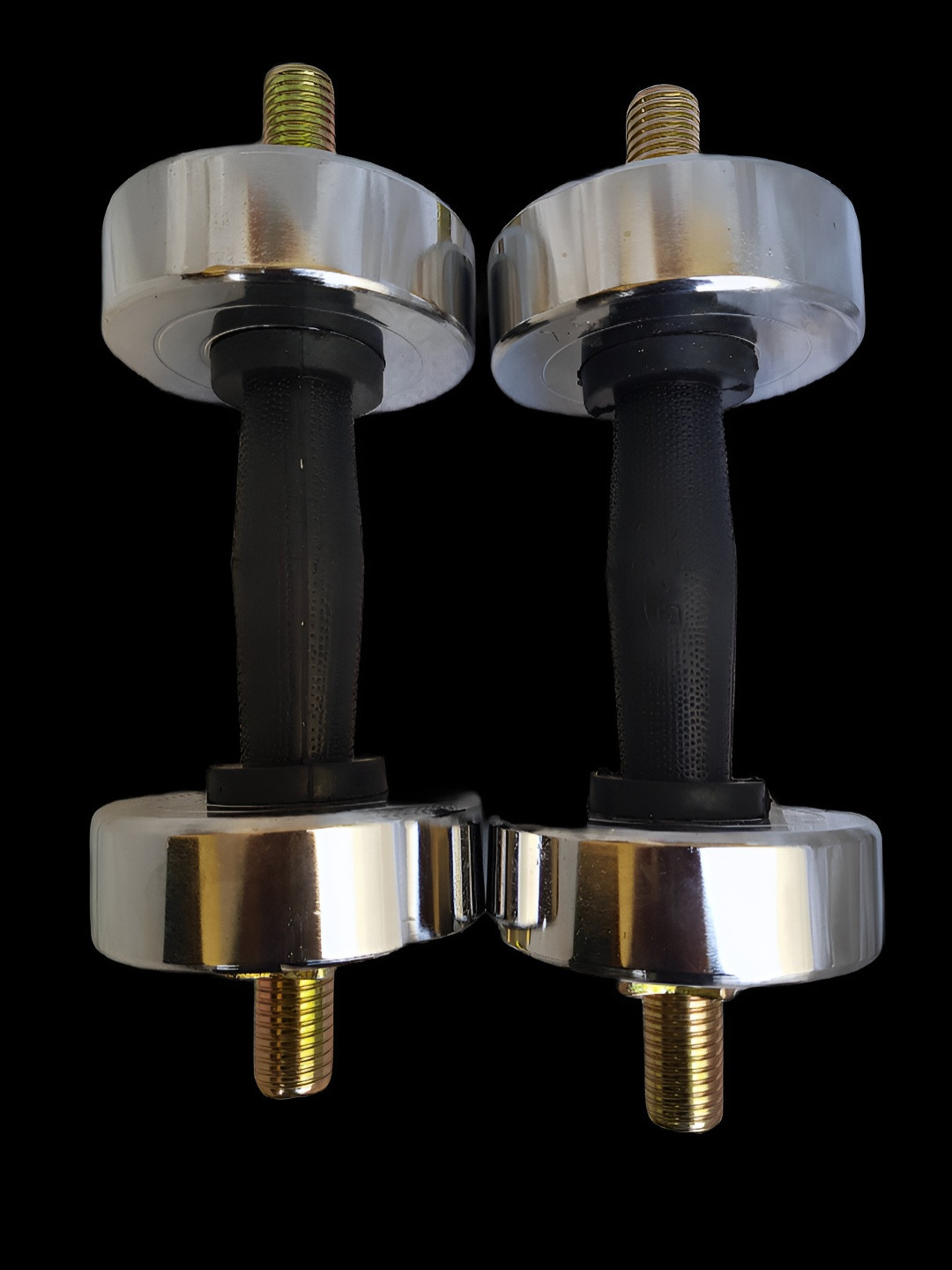 HackerX 4 Pieces Steel Adjustable Dumbbell Set - 10 kg