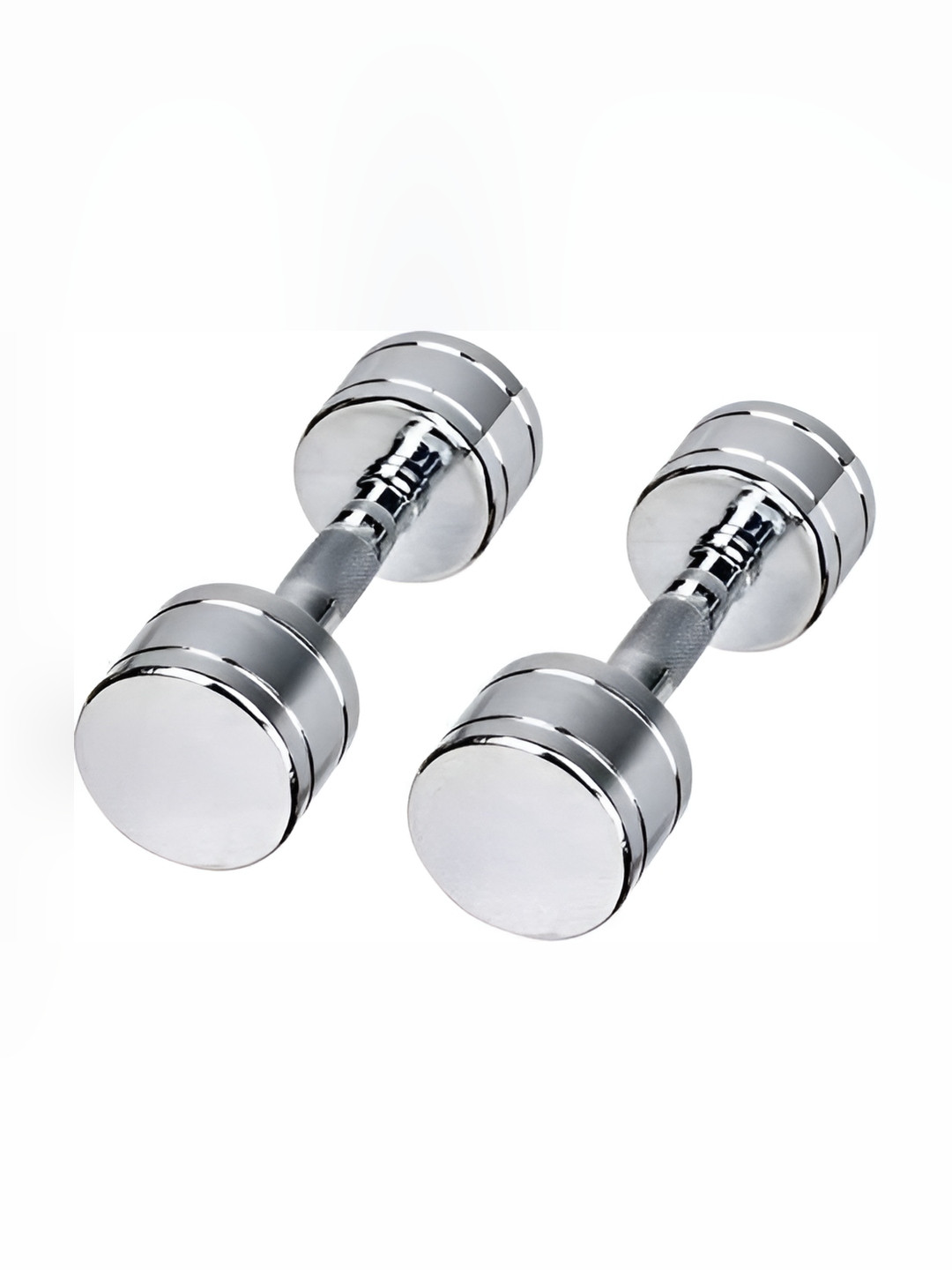 HackerX Set Of 2 Steel Fixed Weight Dumbbell 5 kg