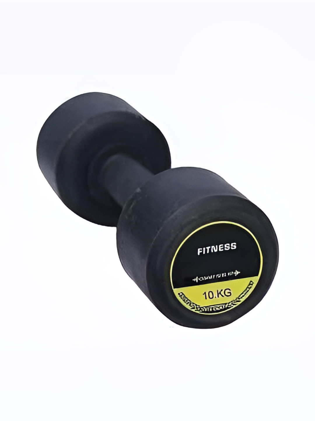 HackerX Rubber Fixed Weight Dumbbell - 10 kg