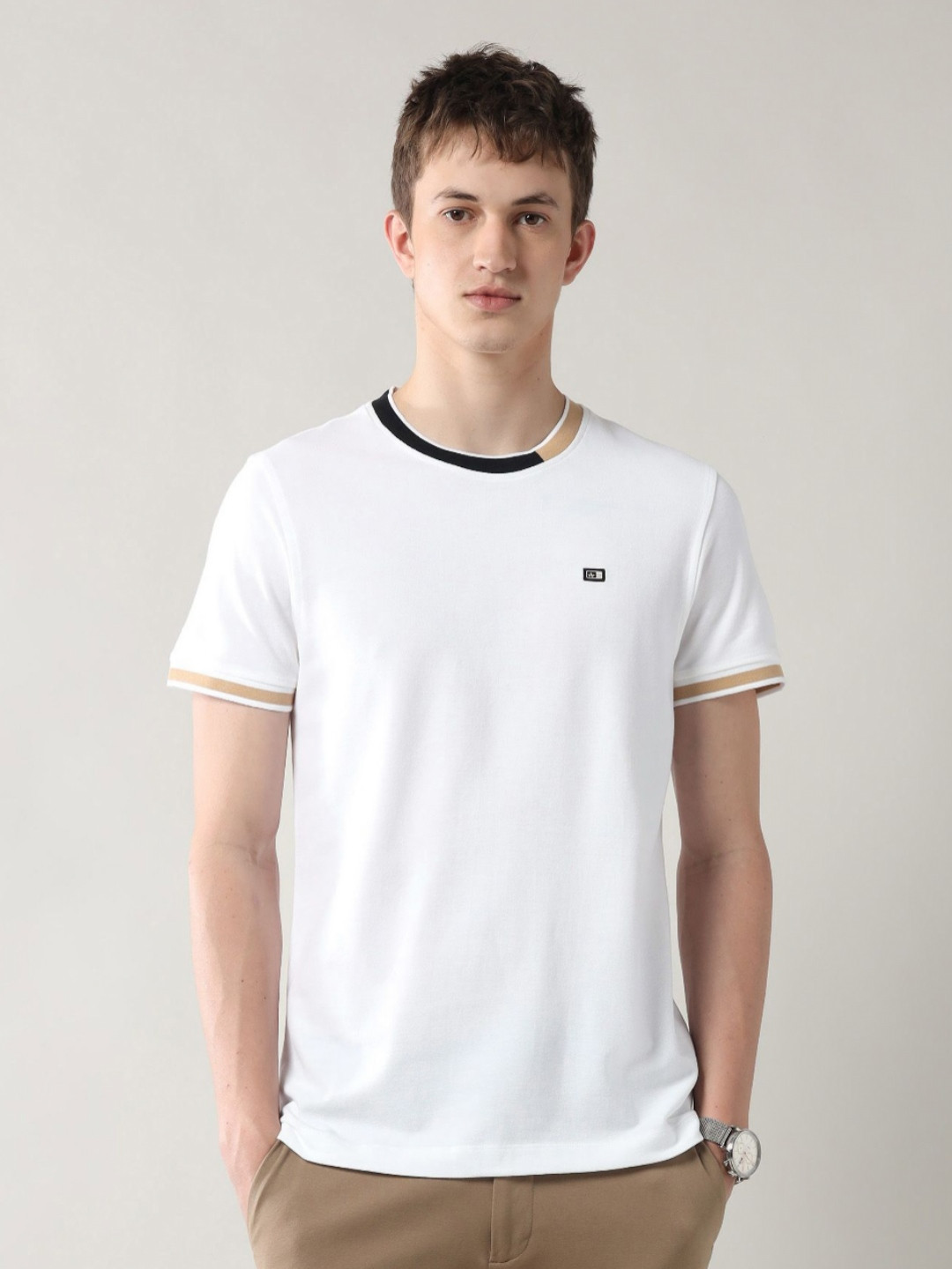 Arrow Sport Men Brand Logo T-shirt