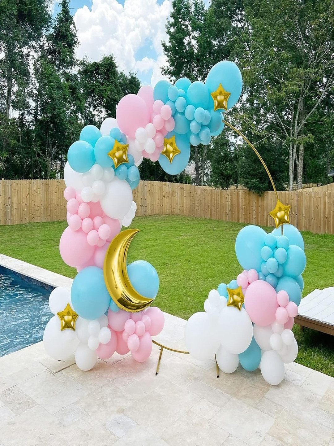 Special You Pink & White 68 Pieces Balloons For Birthday Decorations