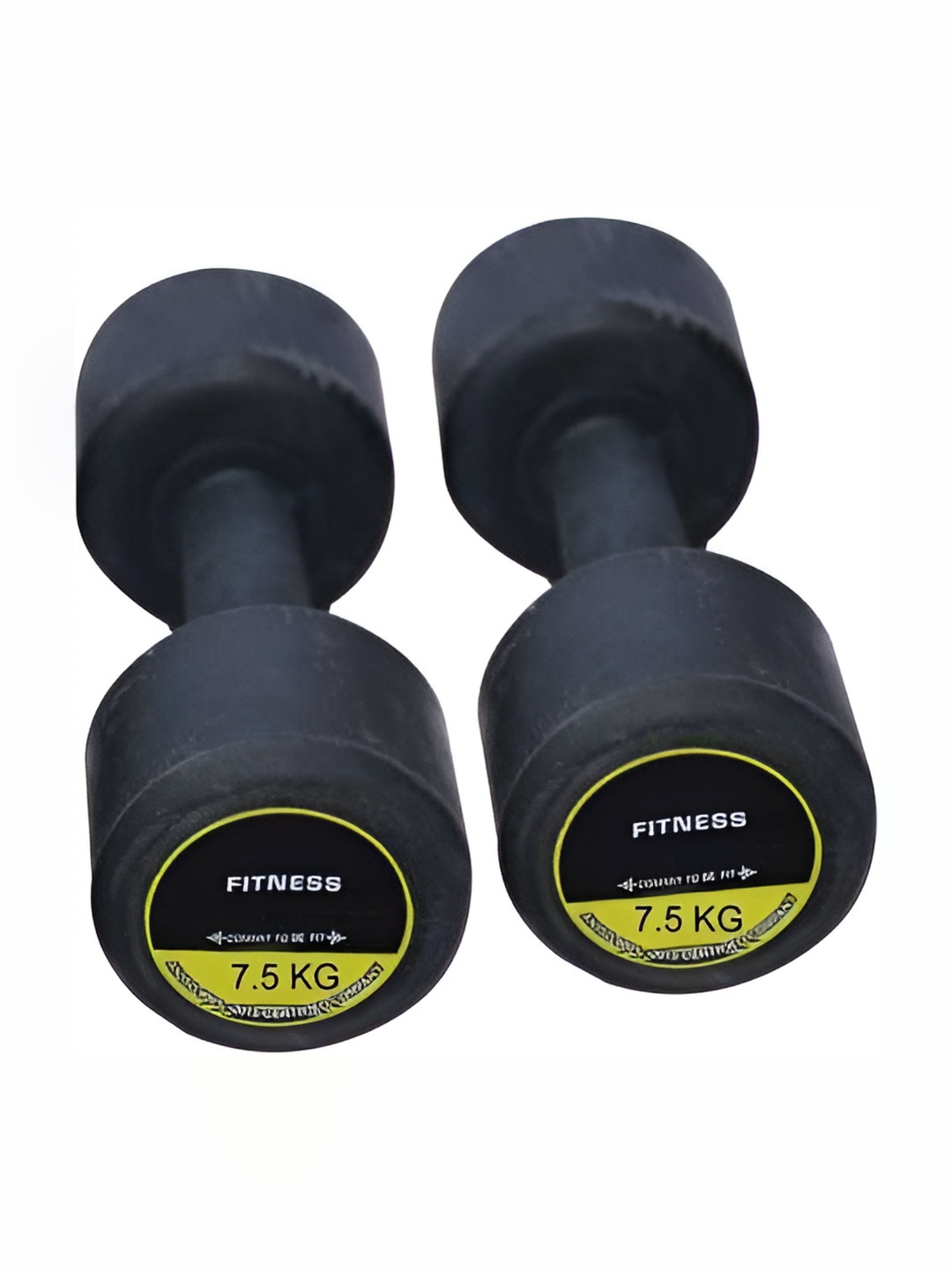 HackerX 2 Pieces Fixed Weight Dumbbells - 7.5Kg Each