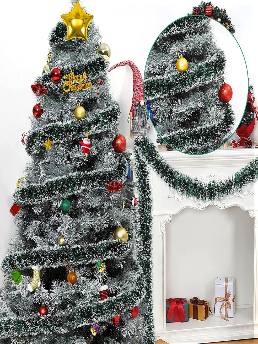 Special You Green & Red 16 Pieces Christmas Decors