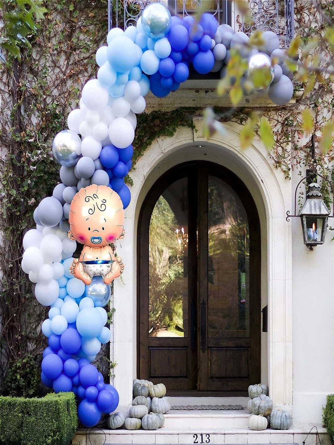 Special You 78-Pcs Blue Baby Boy Theme DecorationKit