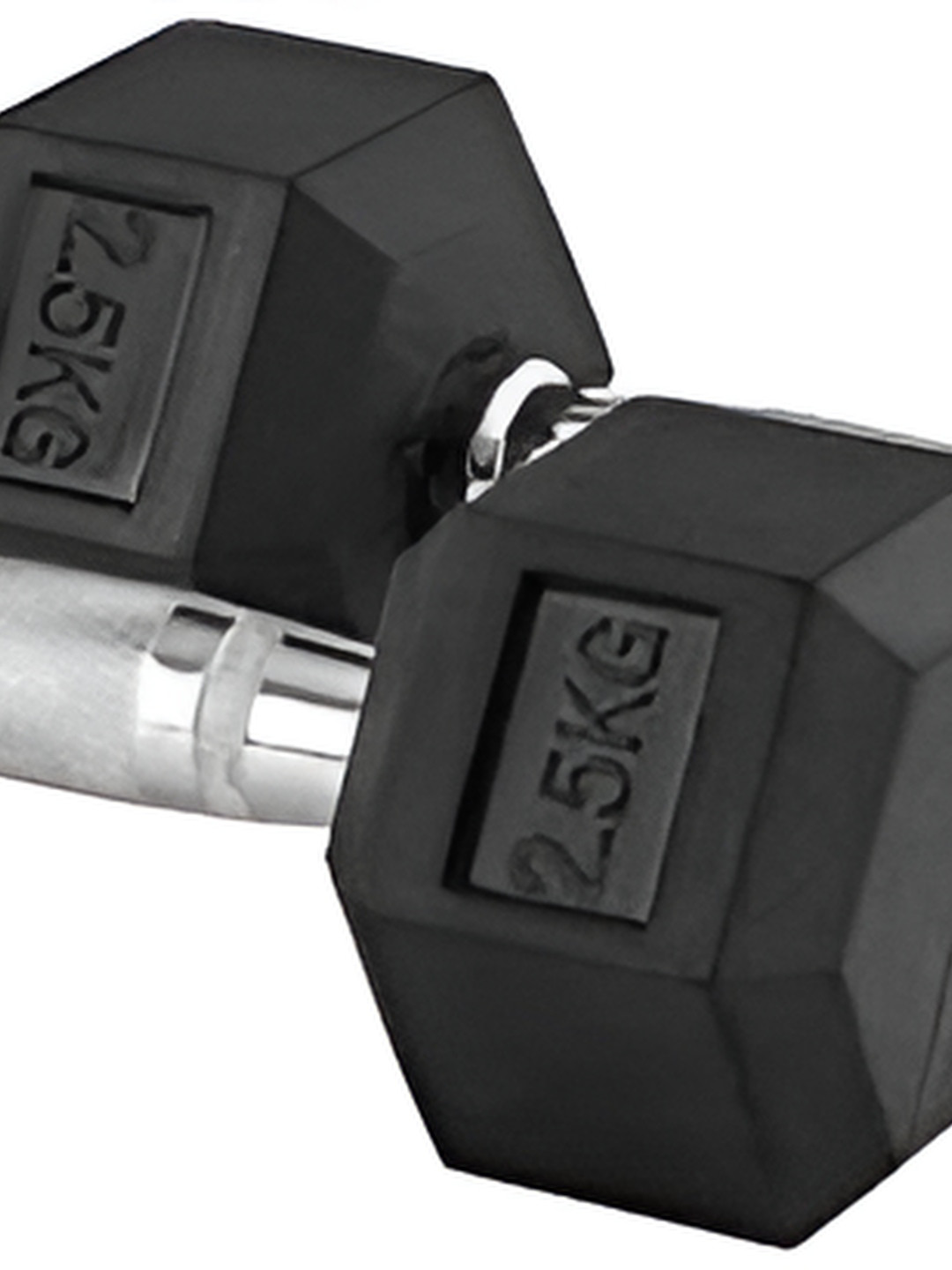 HackerX 2-Pcs Steel Dumbbells - 2.5 kg Each