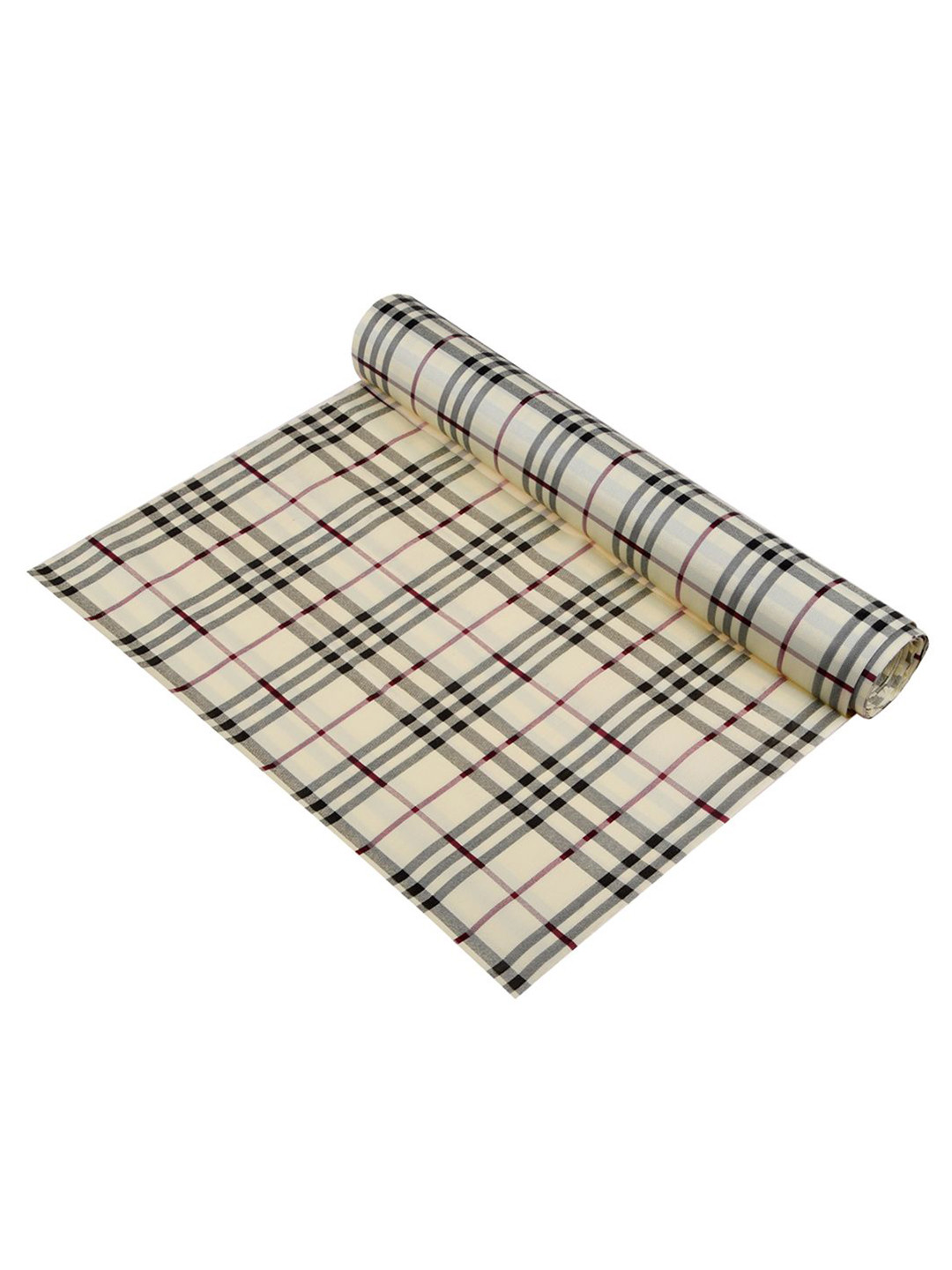 Kuber Industries Cream-Coloured & Black Regular Shelf Liner Organisers