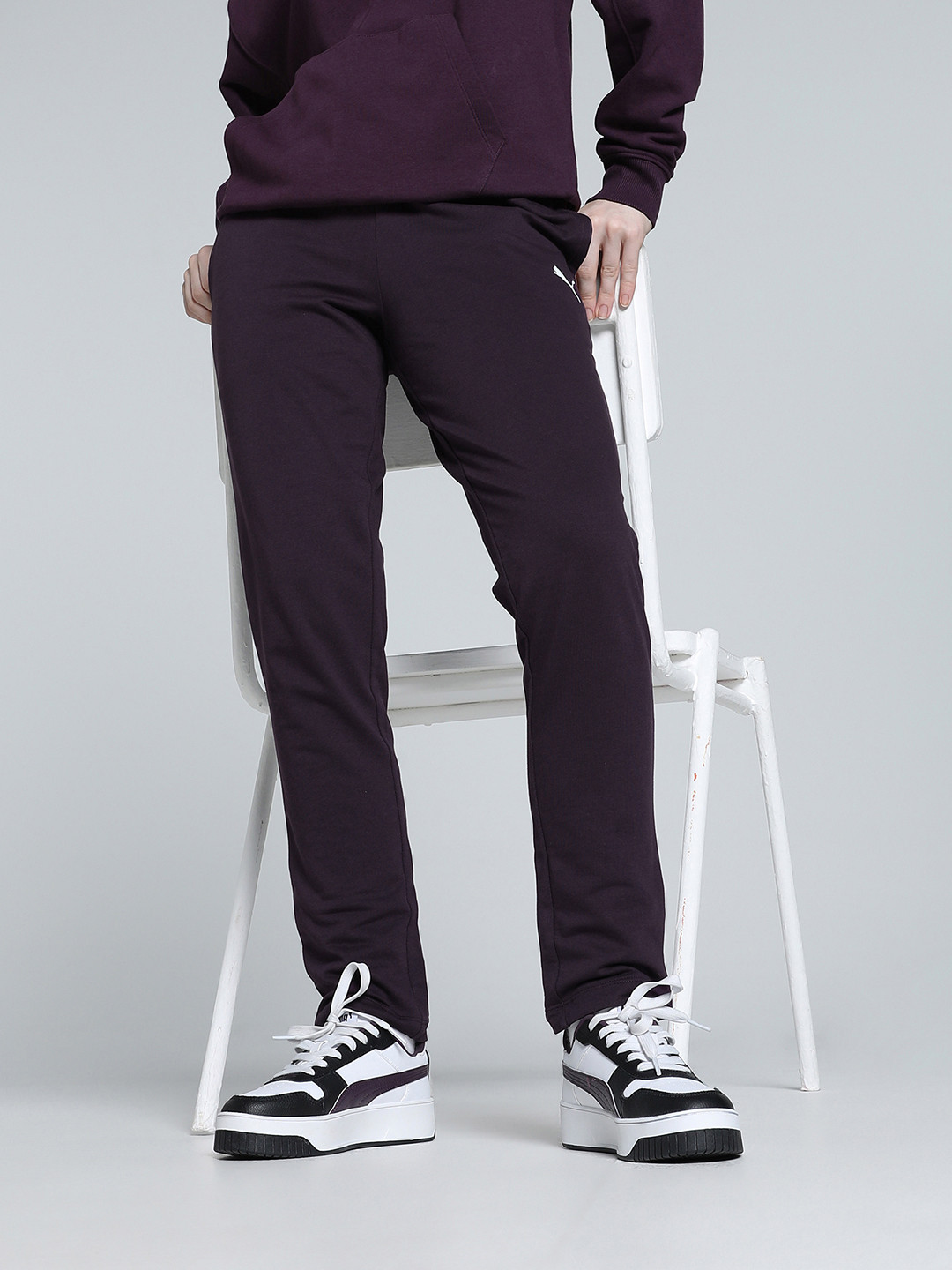 Puma Women Basic Cotton Slim Fit Pants