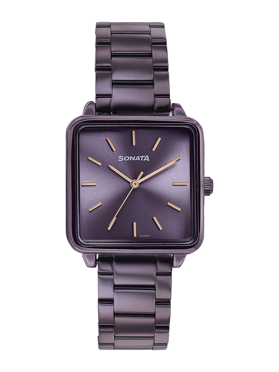 Sonata Women Wedding Edit Dial & Bracelet Style Straps Analogue Watch 87084QM01