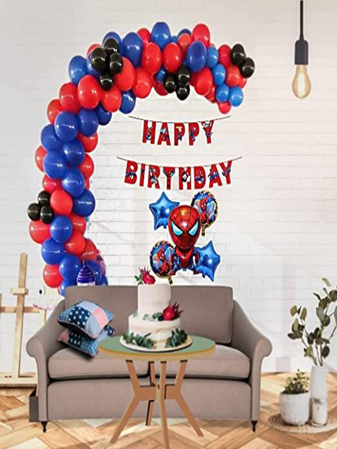 Special You Red & Blue Birthday Festive Decor